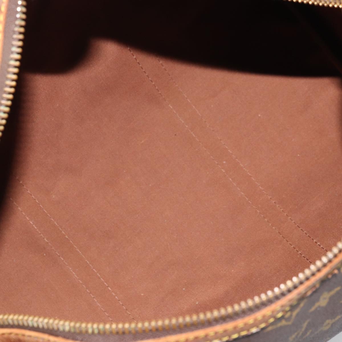 LOUIS VUITTON Monogram Sac Souple 35 Boston Bag M41626 LV Auth YKZ630