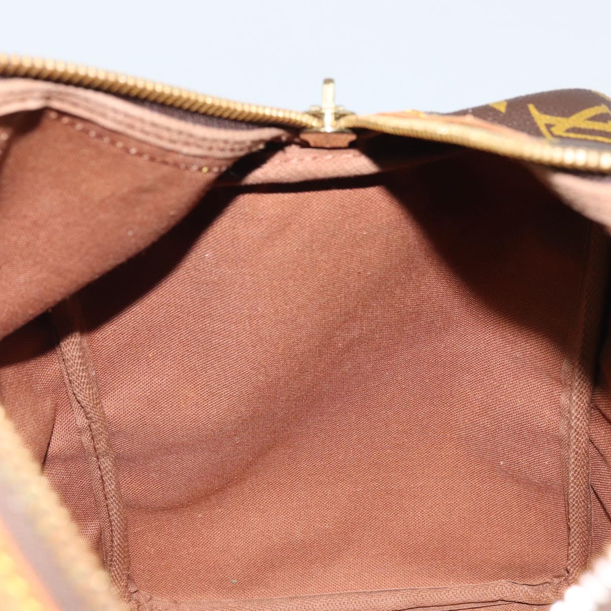 LOUIS VUITTON Monogram Sac Souple 35 Boston Bag M41626 LV Auth YKZ630