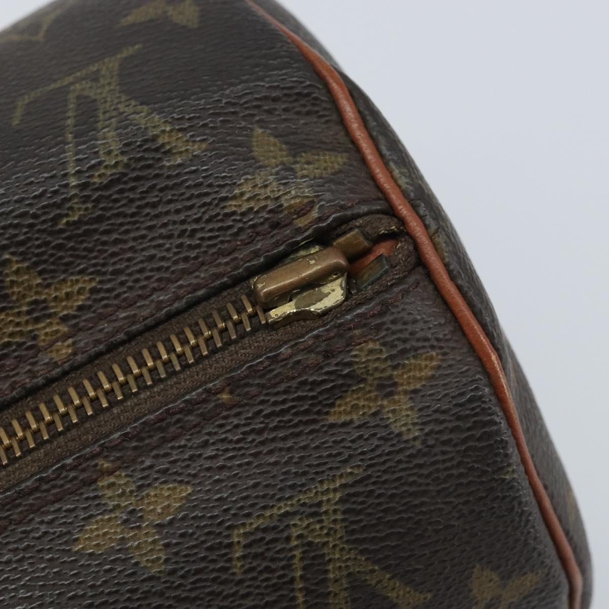 LOUIS VUITTON Monogram Papillon 30 Hand Bag M51385 LV Auth YKZ701