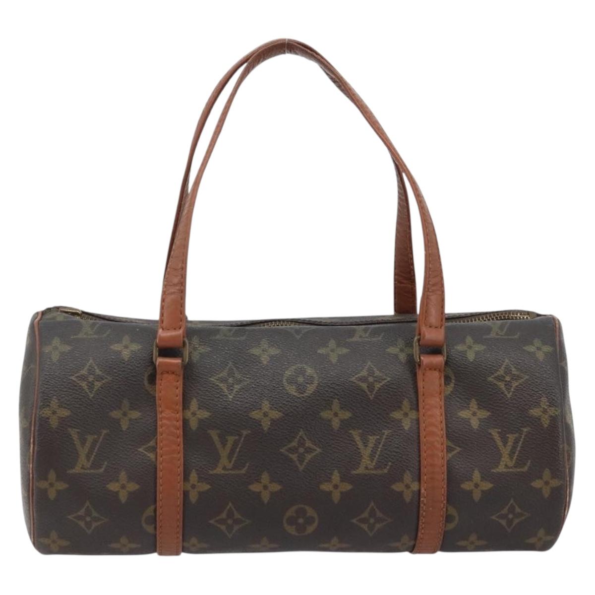 LOUIS VUITTON Monogram Papillon 30 Hand Bag M51385 LV Auth YKZ701