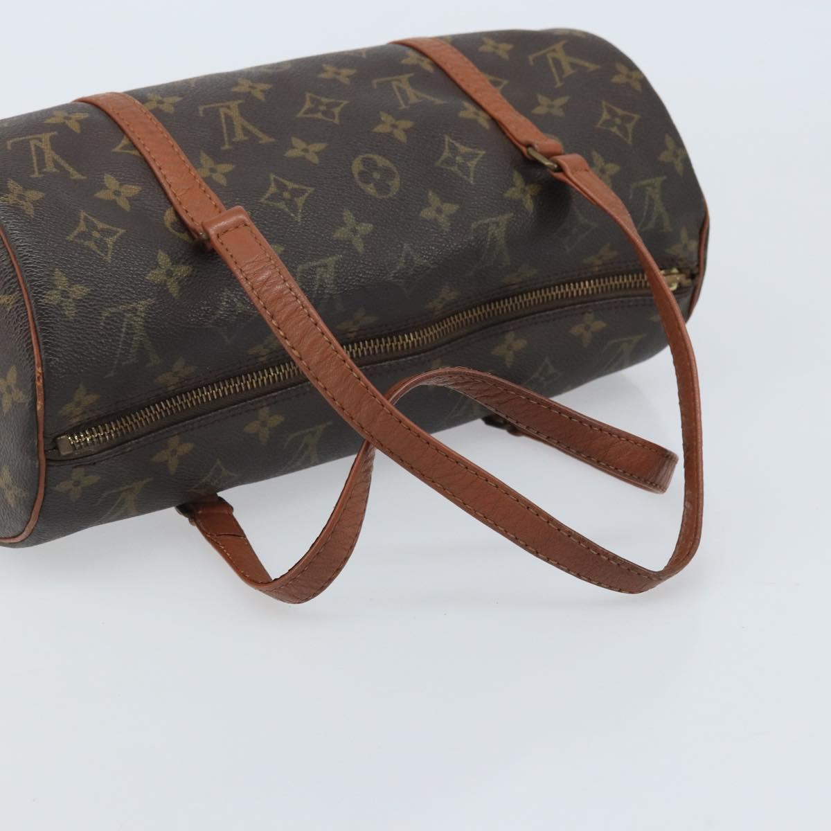LOUIS VUITTON Monogram Papillon 30 Hand Bag M51385 LV Auth YKZ701