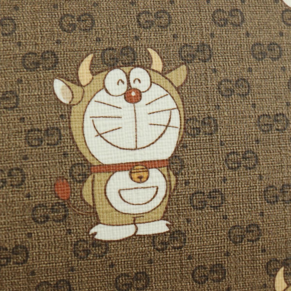 GUCCI Micro GG Supreme Doraemon Collaboration Bag PVC 574886 Auth YKZ711SAM
