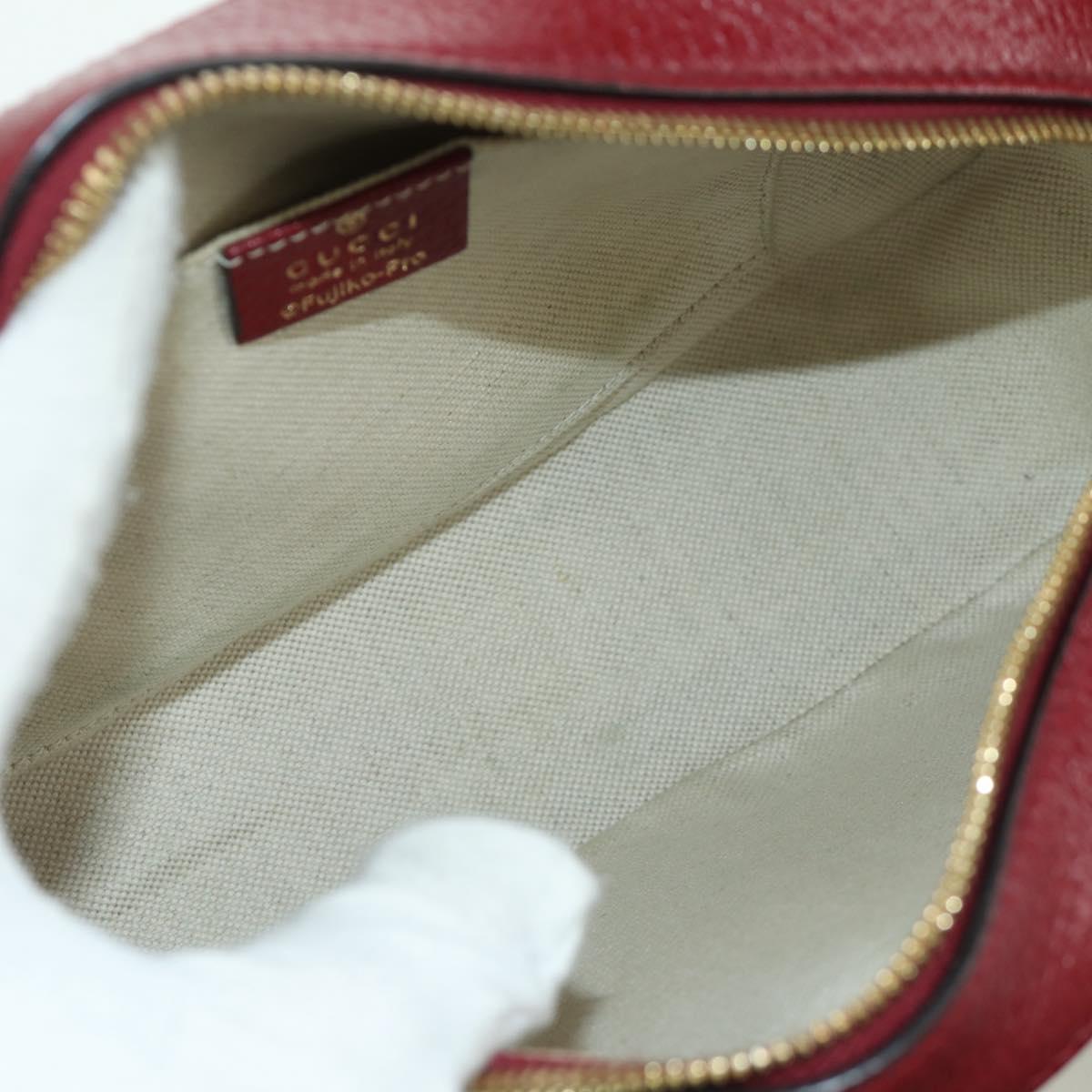GUCCI Micro GG Supreme Doraemon Collaboration Bag PVC 574886 Auth YKZ711SAM