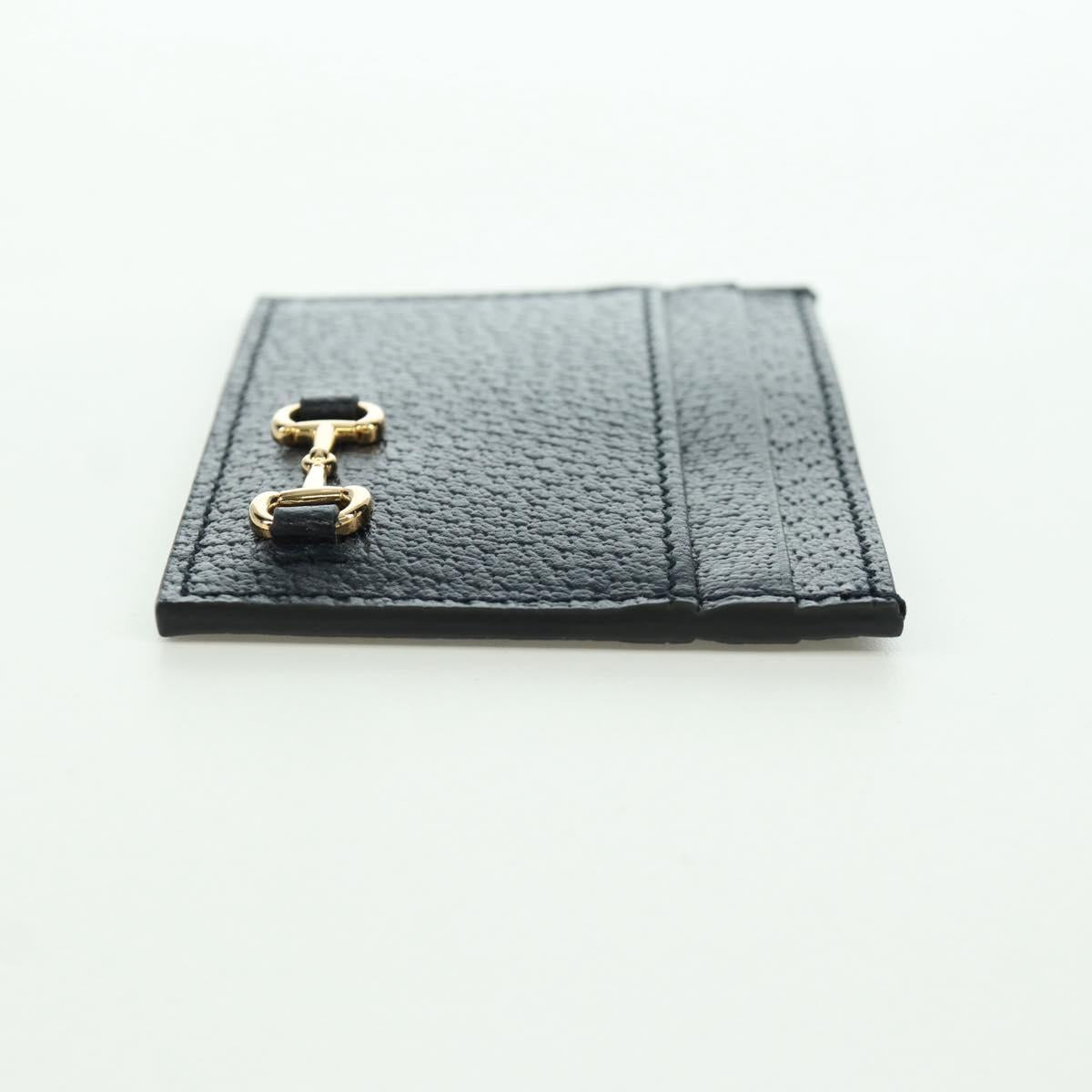 GUCCI Horsebit Card Case Playing Cards Set Leather 700469 Auth YKZ728A