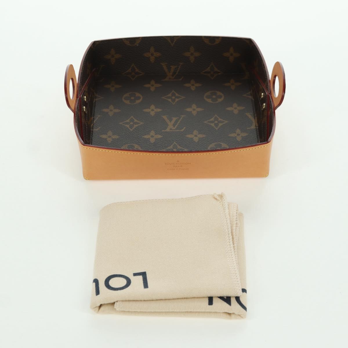 LOUIS VUITTON Monogram Wood Posh MM Accessory Case GI0150 LV Auth YKZ746M