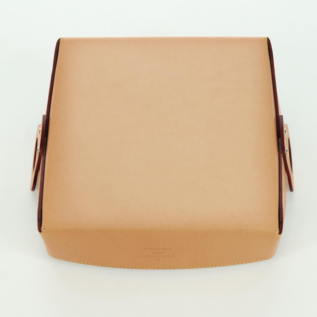 LOUIS VUITTON Monogram Wood Posh MM Accessory Case GI0150 LV Auth YKZ746M