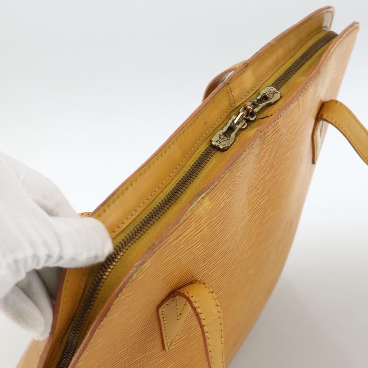 LOUIS VUITTON Epi Lussac Shoulder Bag Yellow M52289 LV Auth YKZ765