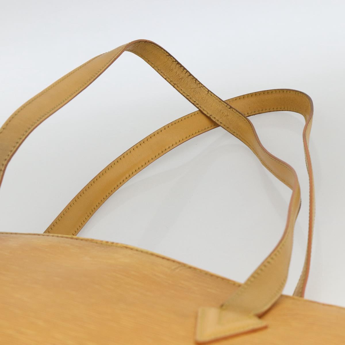LOUIS VUITTON Epi Lussac Shoulder Bag Yellow M52289 LV Auth YKZ765