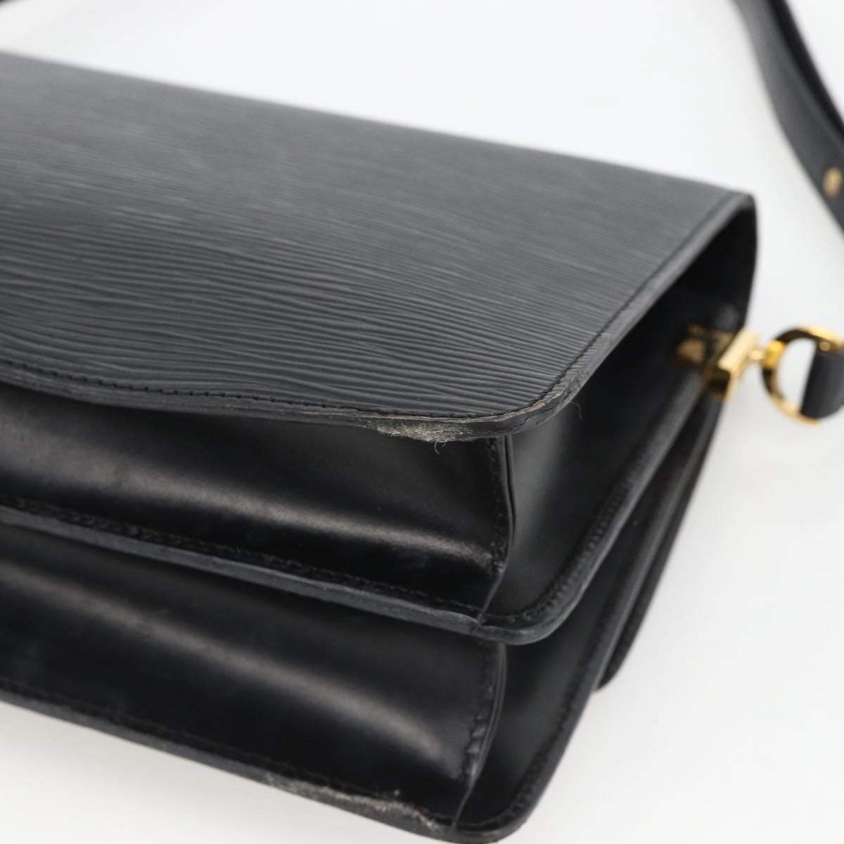 LOUIS VUITTON Epi Free Run Shoulder Bag Black M52402 LV Auth YKZ884A