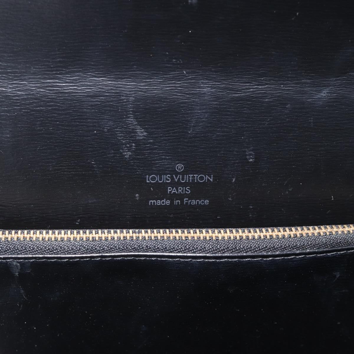 LOUIS VUITTON Epi Free Run Shoulder Bag Black M52402 LV Auth YKZ884A
