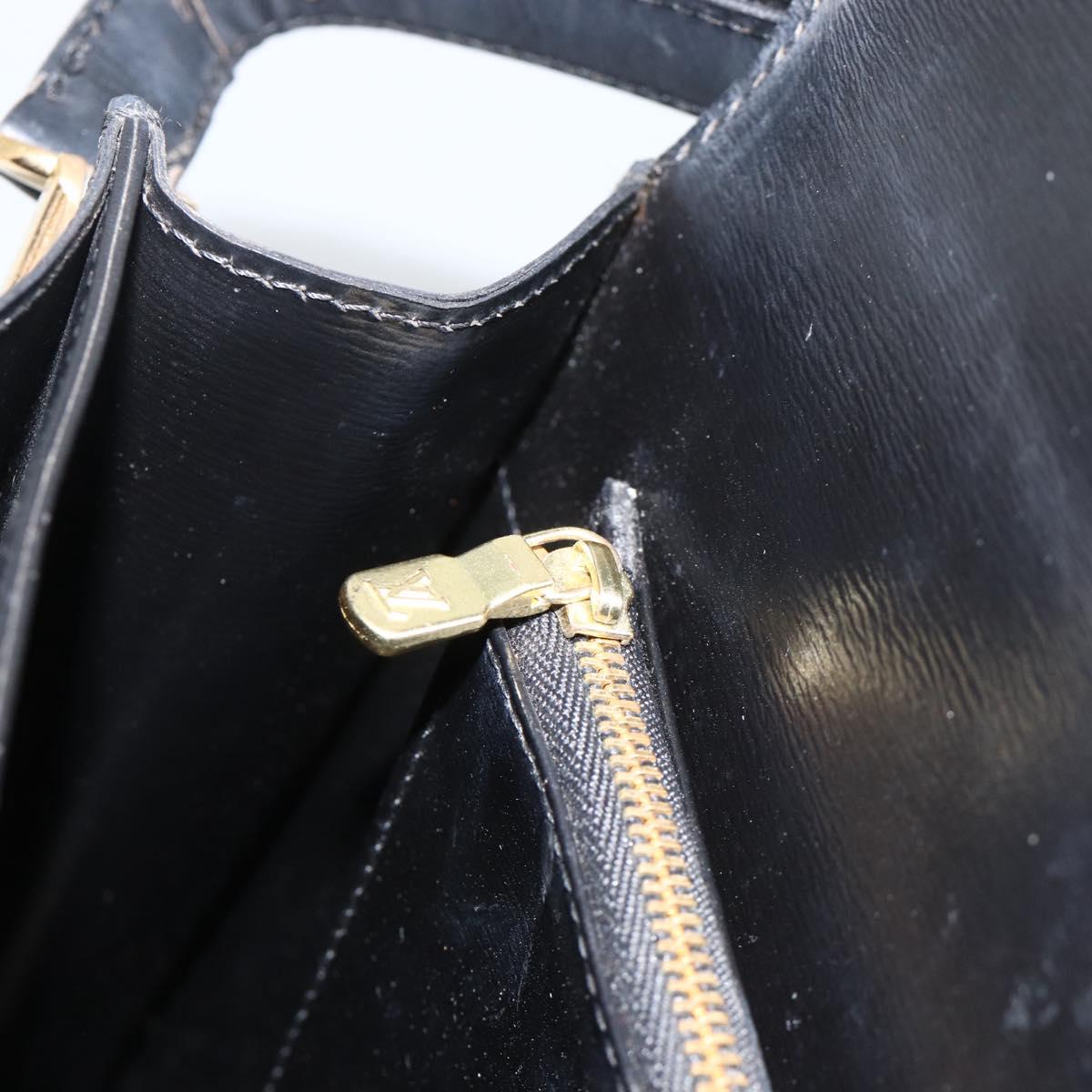 LOUIS VUITTON Epi Free Run Shoulder Bag Black M52402 LV Auth YKZ884A