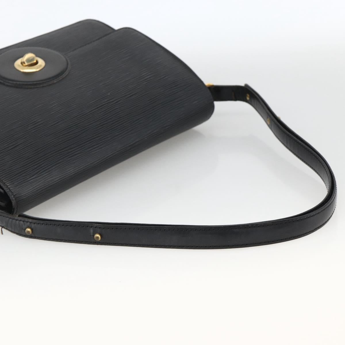 LOUIS VUITTON Epi Free Run Shoulder Bag Black M52402 LV Auth YKZ884A