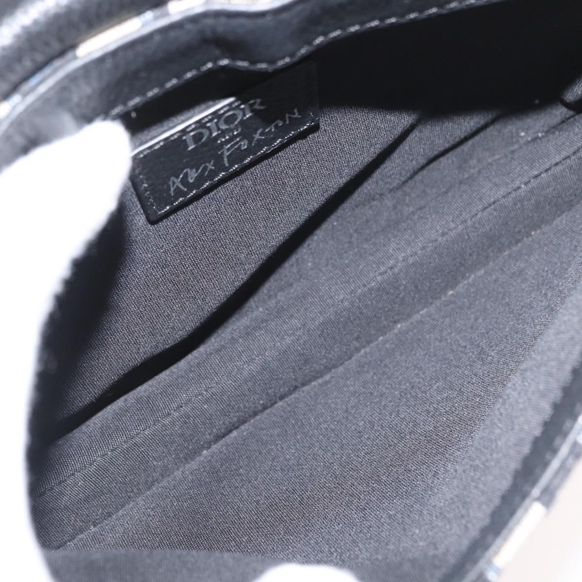 Christian Dior Trotter Canvas Saddle Alex Foxton Collaboration Navy Auth YKZ905M