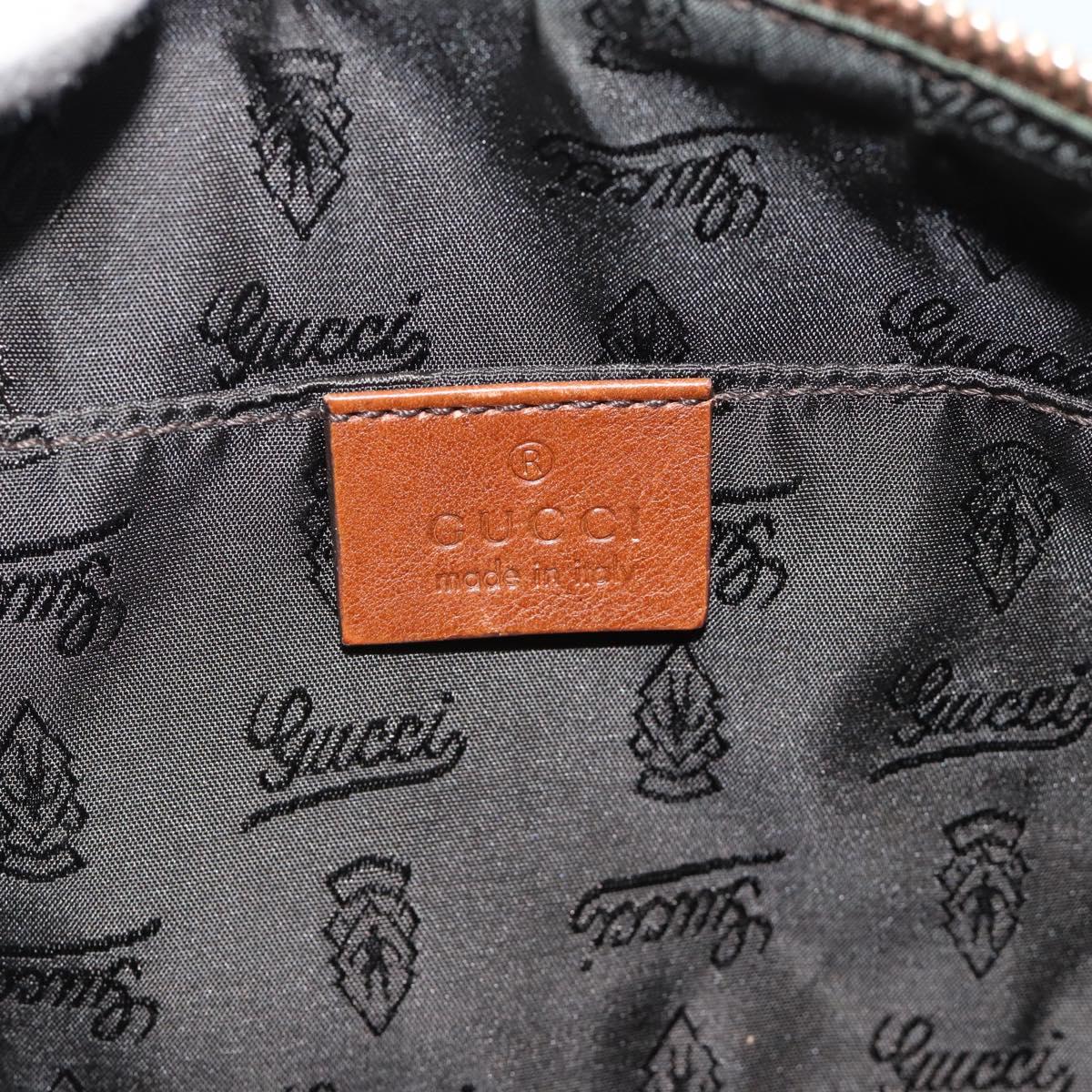 GUCCI GG Crystal Histeria Hand Bag Coated Canvas Pink Gold 181485 Auth YKZ920