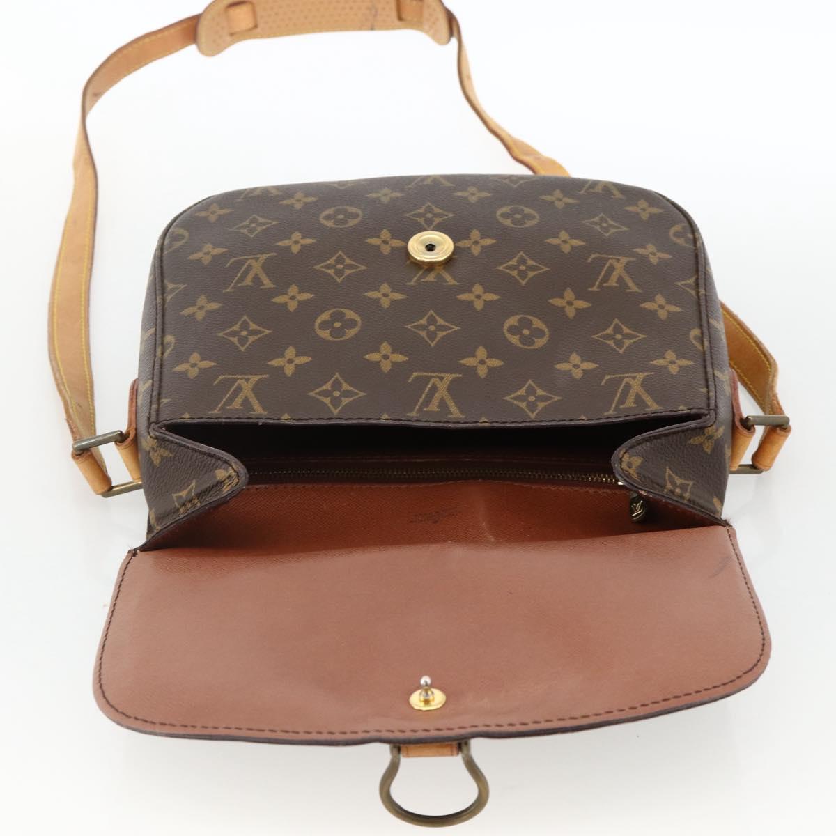 LOUIS VUITTON Monogram Saint Cloud GM Shoulder Bag M51242 LV Auth YKZ993