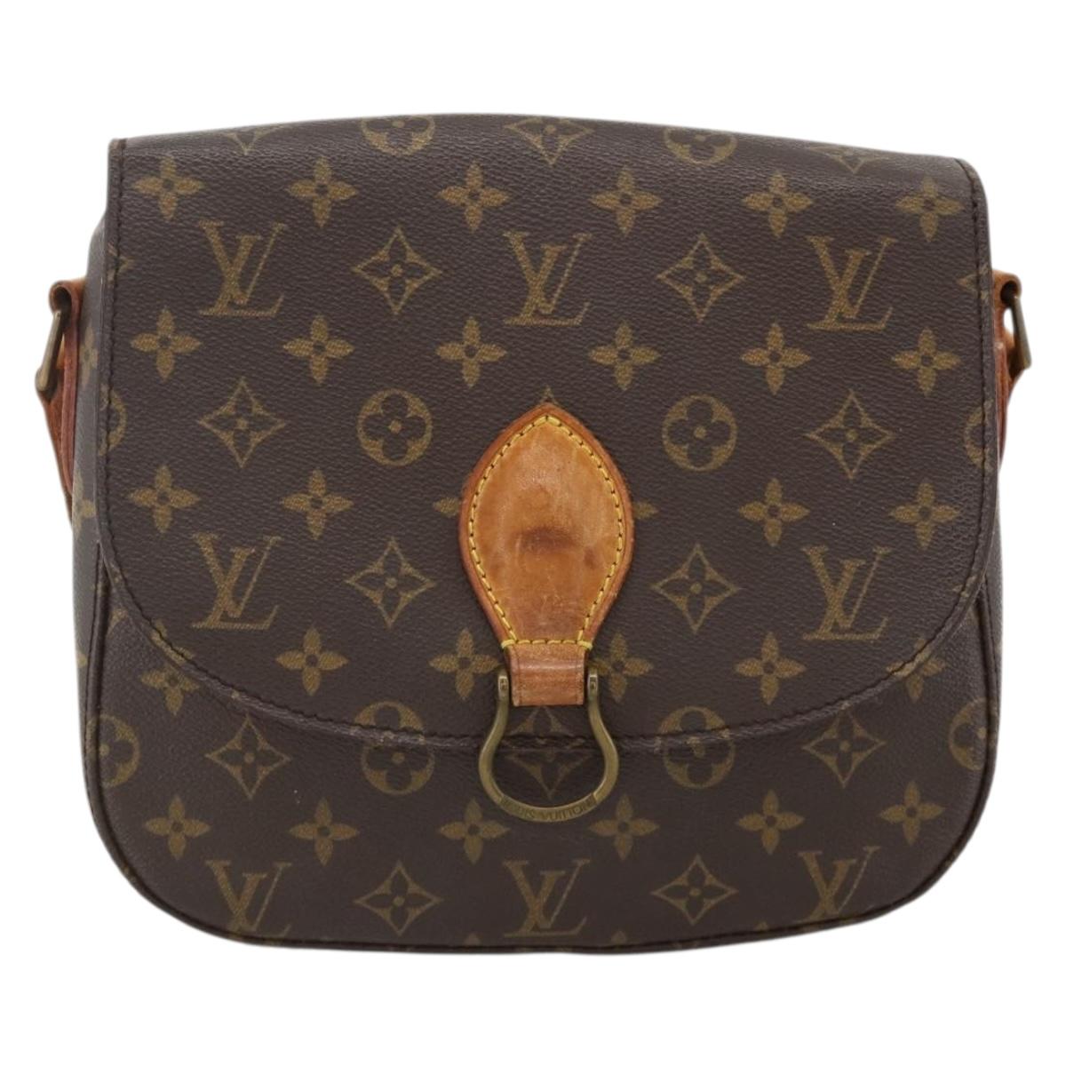 LOUIS VUITTON Monogram Saint Cloud GM Shoulder Bag M51242 LV Auth YKZ993