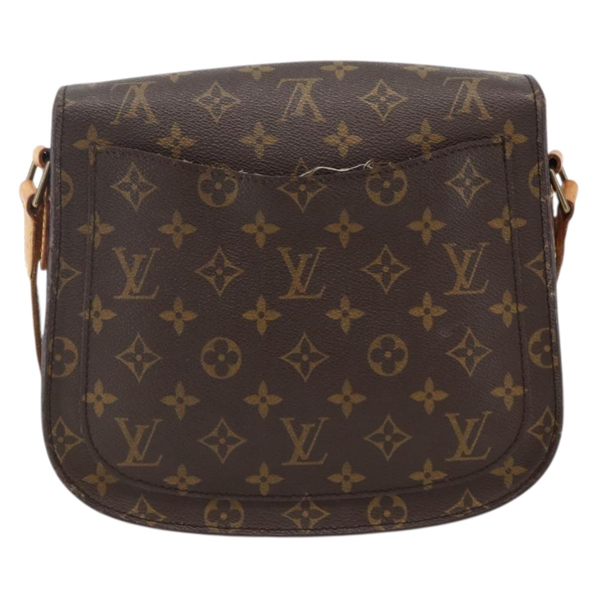 LOUIS VUITTON Monogram Saint Cloud GM Shoulder Bag M51242 LV Auth YKZ993