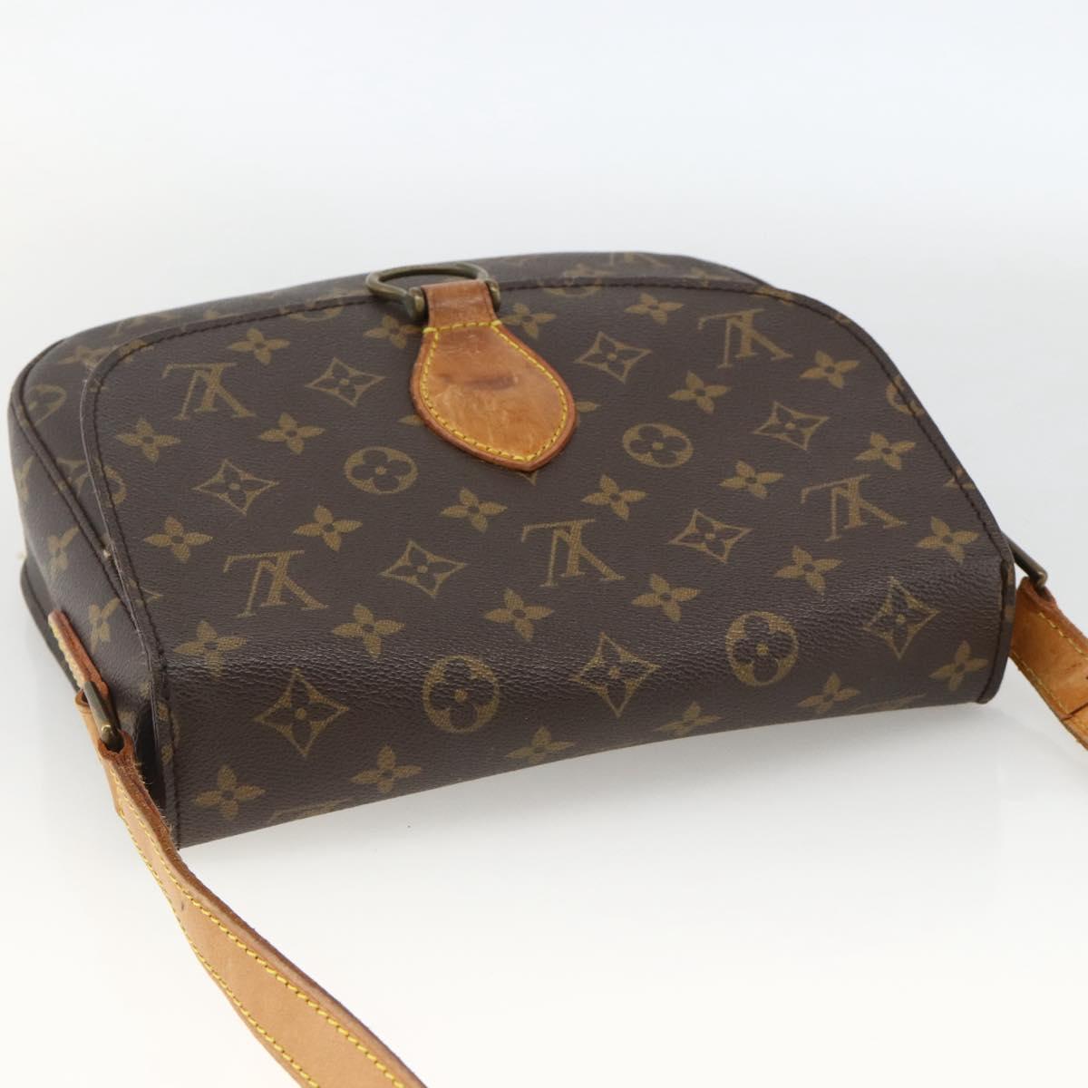 LOUIS VUITTON Monogram Saint Cloud GM Shoulder Bag M51242 LV Auth YKZ993