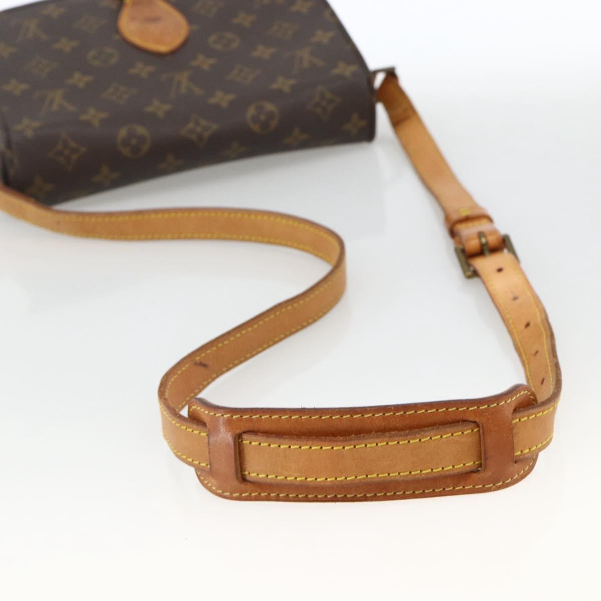LOUIS VUITTON Monogram Saint Cloud GM Shoulder Bag M51242 LV Auth YKZ993