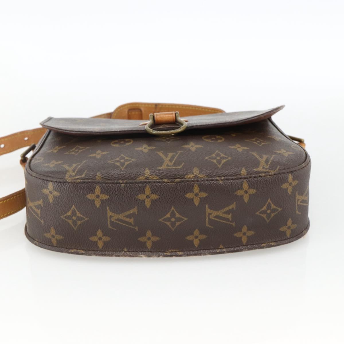 LOUIS VUITTON Monogram Saint Cloud GM Shoulder Bag M51242 LV Auth YKZ993