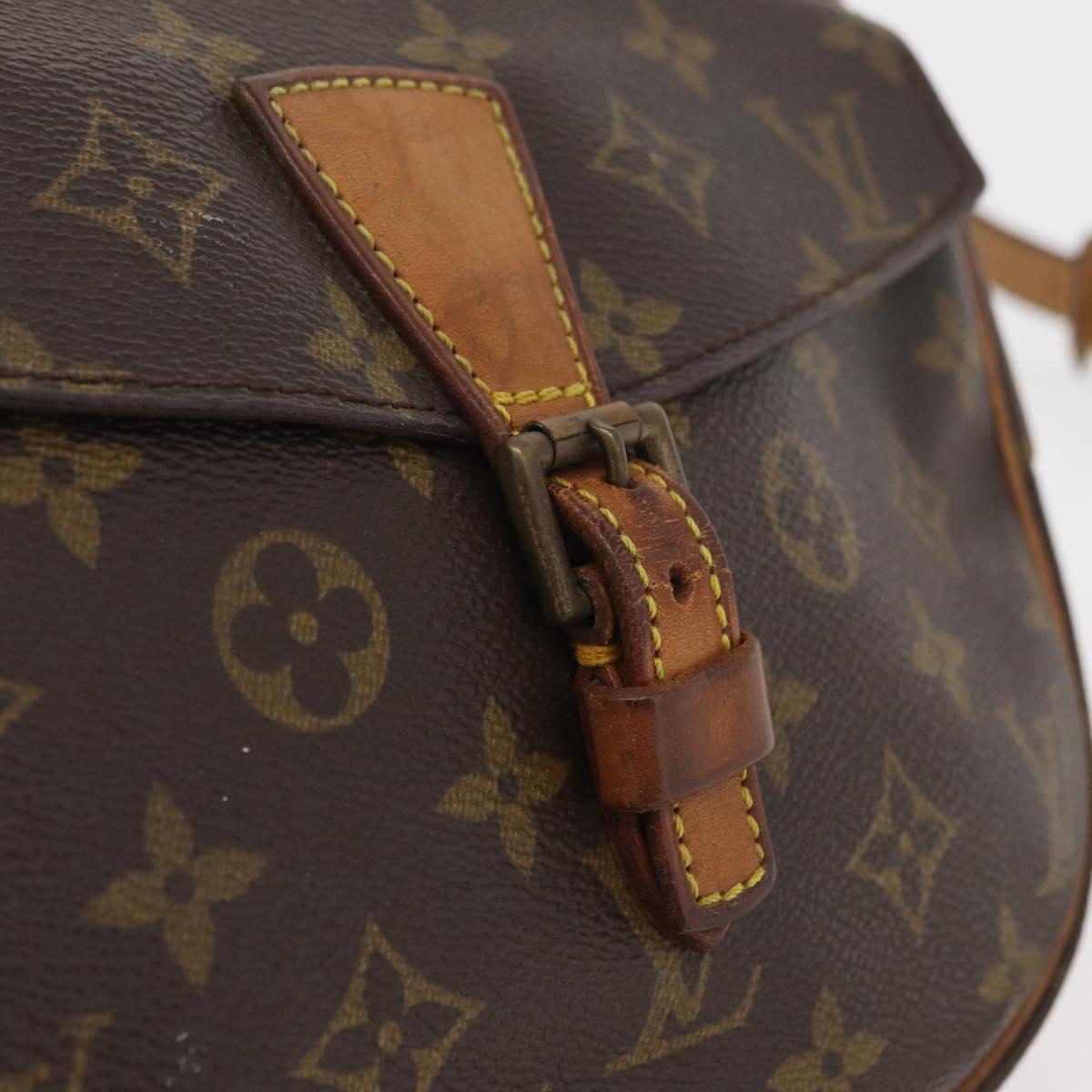 LOUIS VUITTON Monogram Jeune Fille PM Shoulder Bag M51227 LV Auth YKZ999