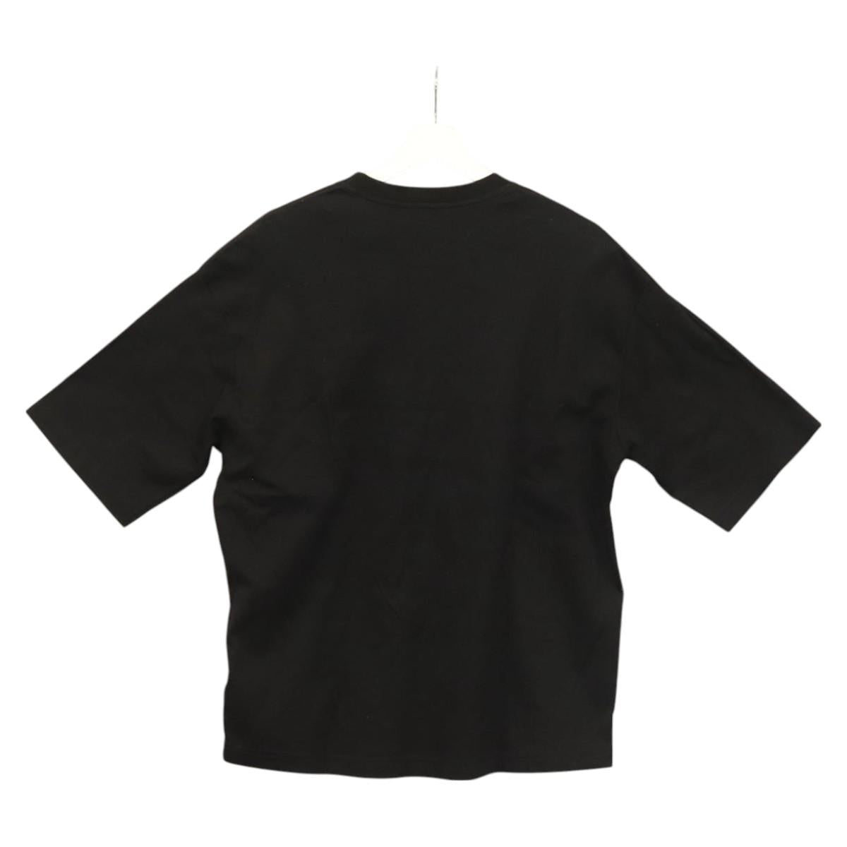 LANVIN T Shirt Cotton Black Auth ym010M