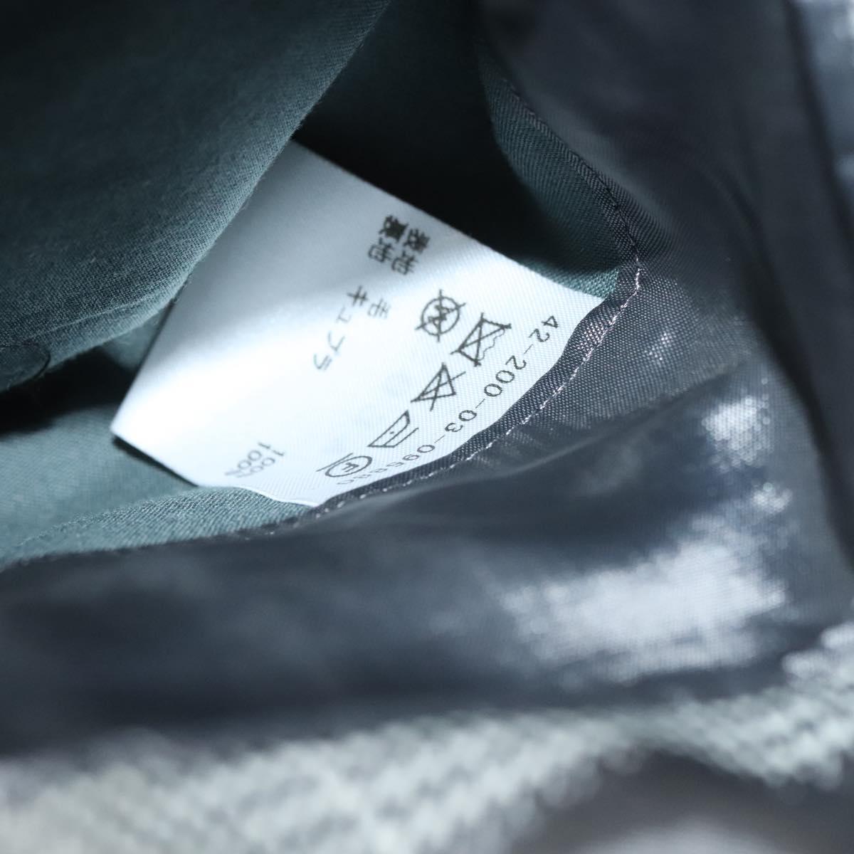 ESTNATION Double Breasted Jacket And Slacks Set Cotton Houndstooth Auth ym030M
