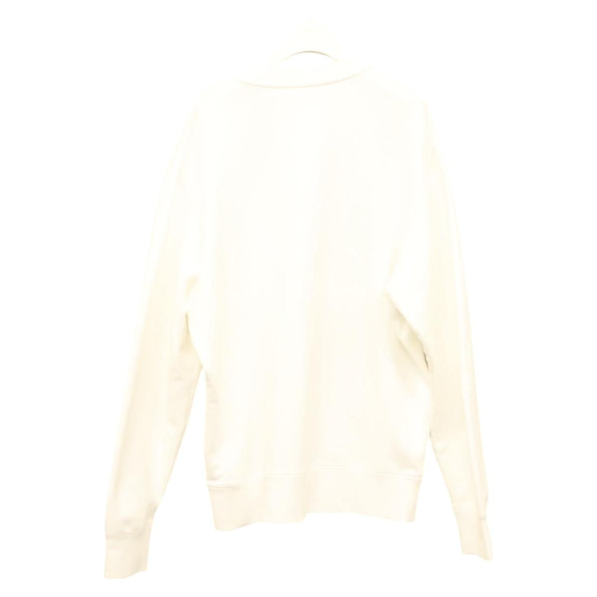 Moncler Long Sleeve Trainer Long Sleeved Cotton White Auth ym041