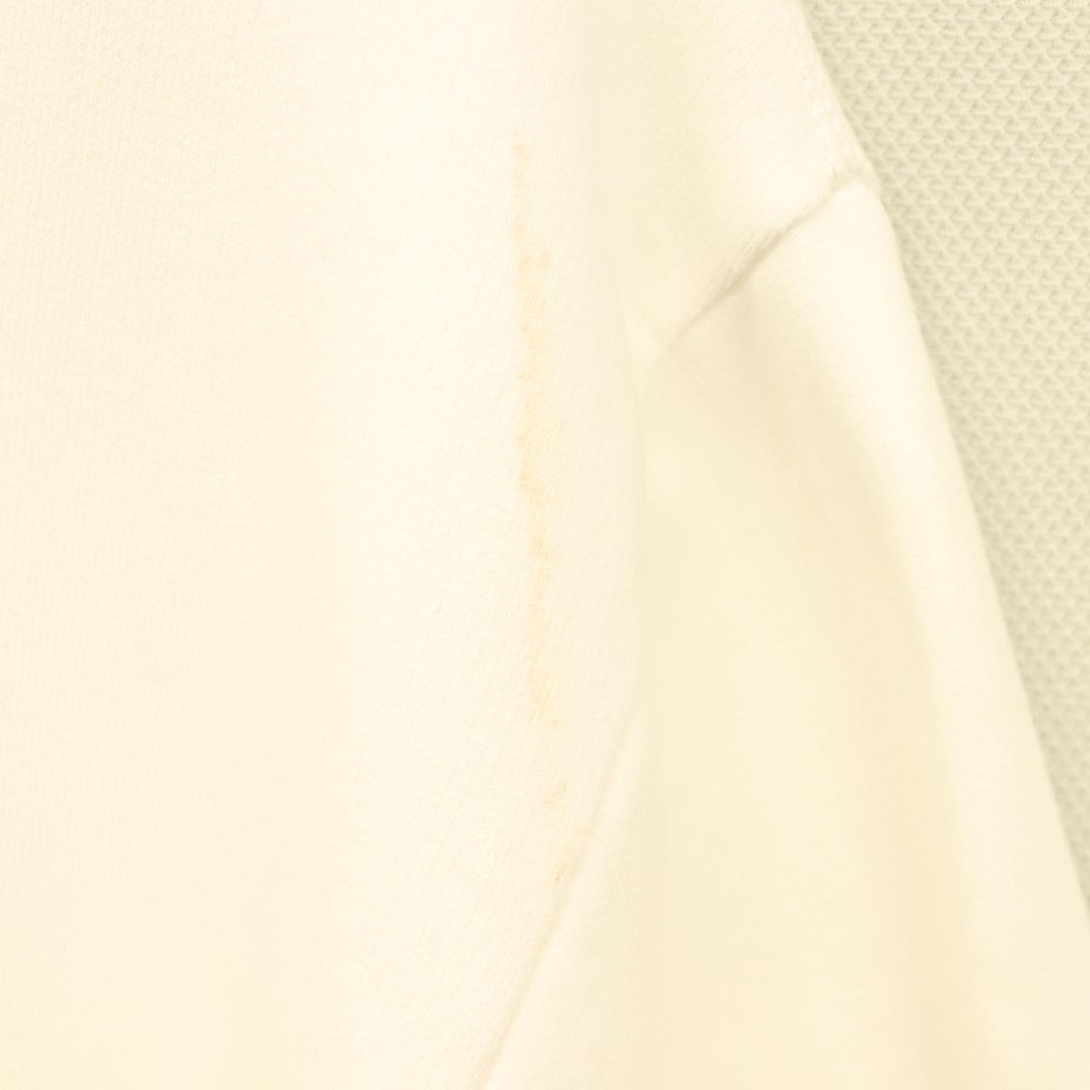 Moncler Long Sleeve Trainer Long Sleeved Cotton White Auth ym041