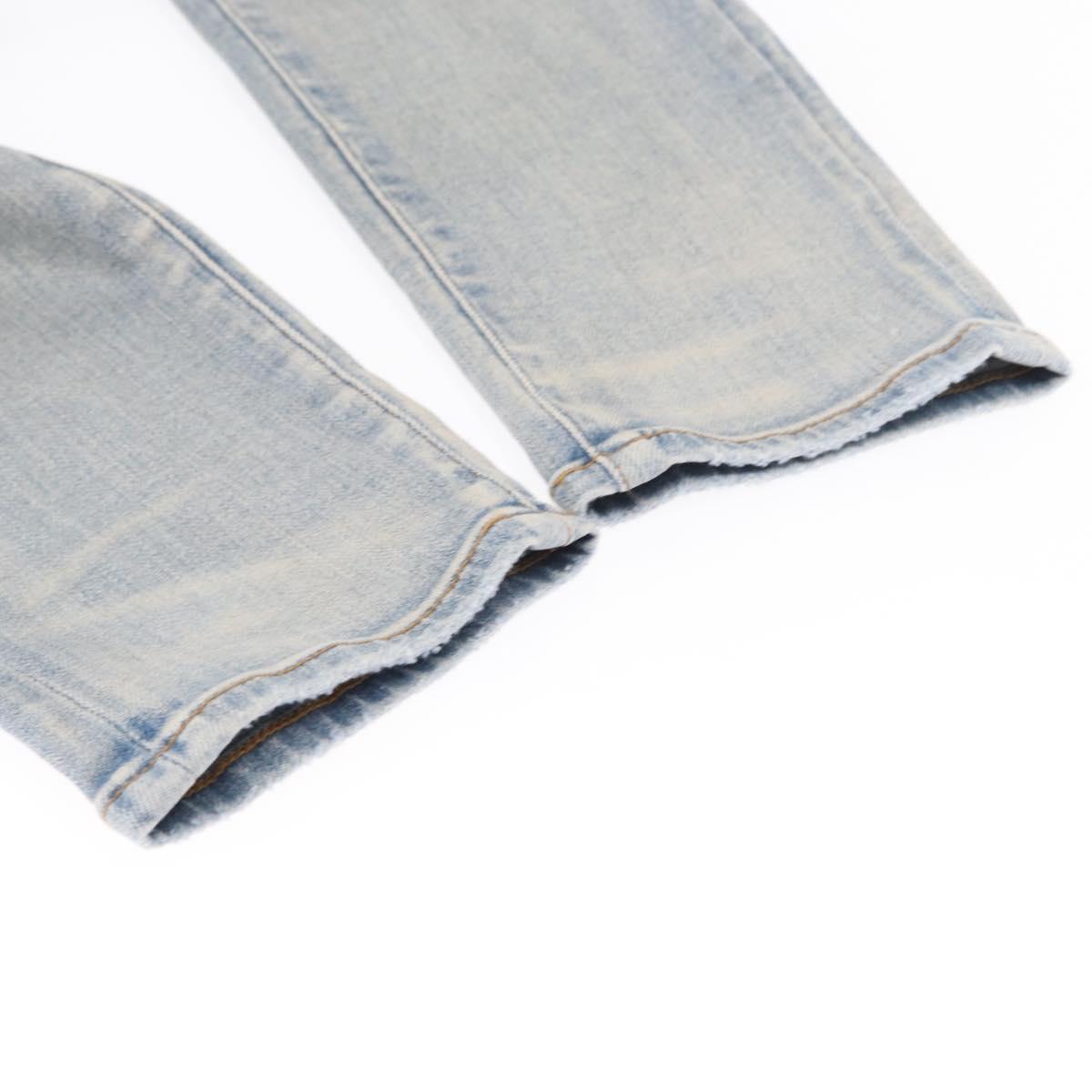 AMIRI Distressed Long Pants Denim 32 Blue Auth ym061M