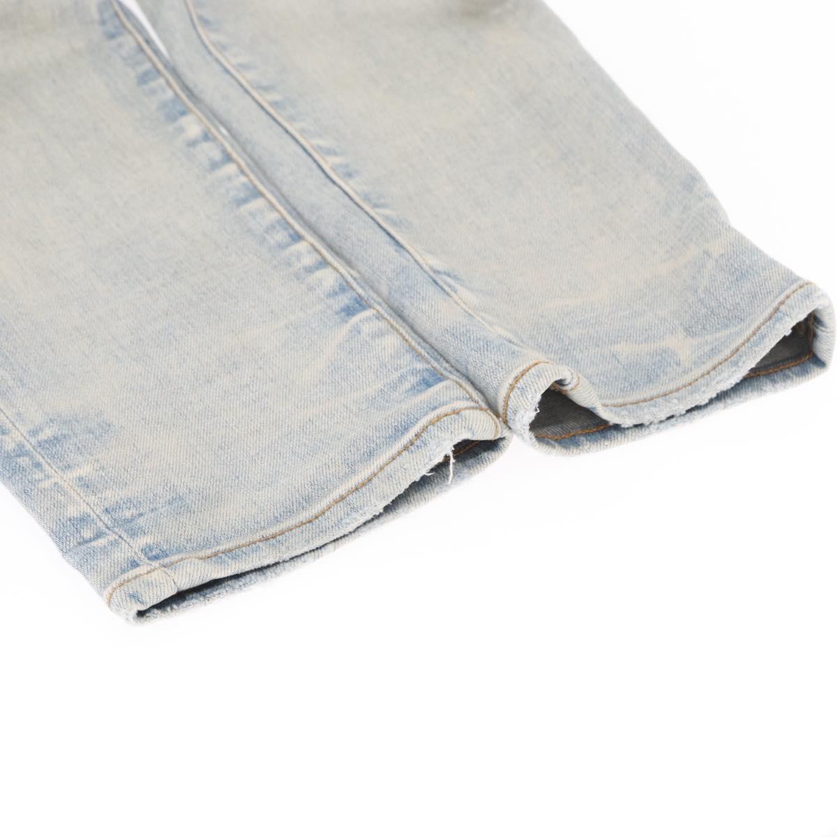 AMIRI Distressed Long Pants Denim 32 Blue Auth ym064M