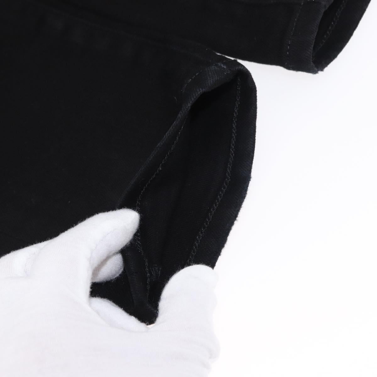 AMIRI Distressed Long Pants Cotton 32 Black Auth ym065M