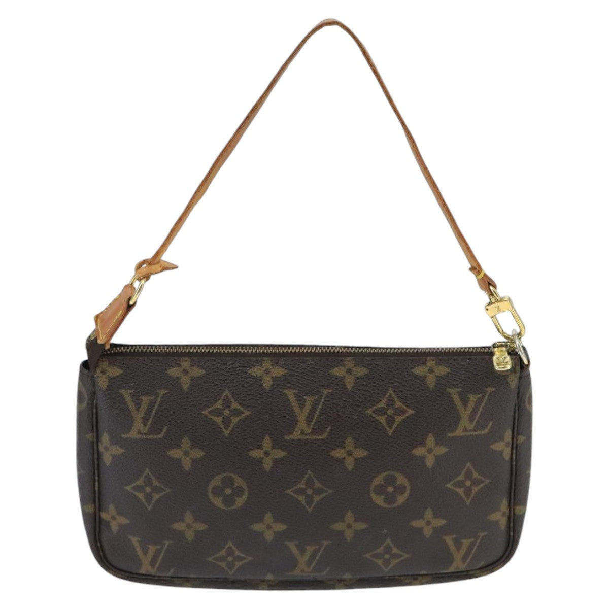 LOUIS VUITTON Monogram Pochette Accessoires Pouch M51980 LV Auth 100000