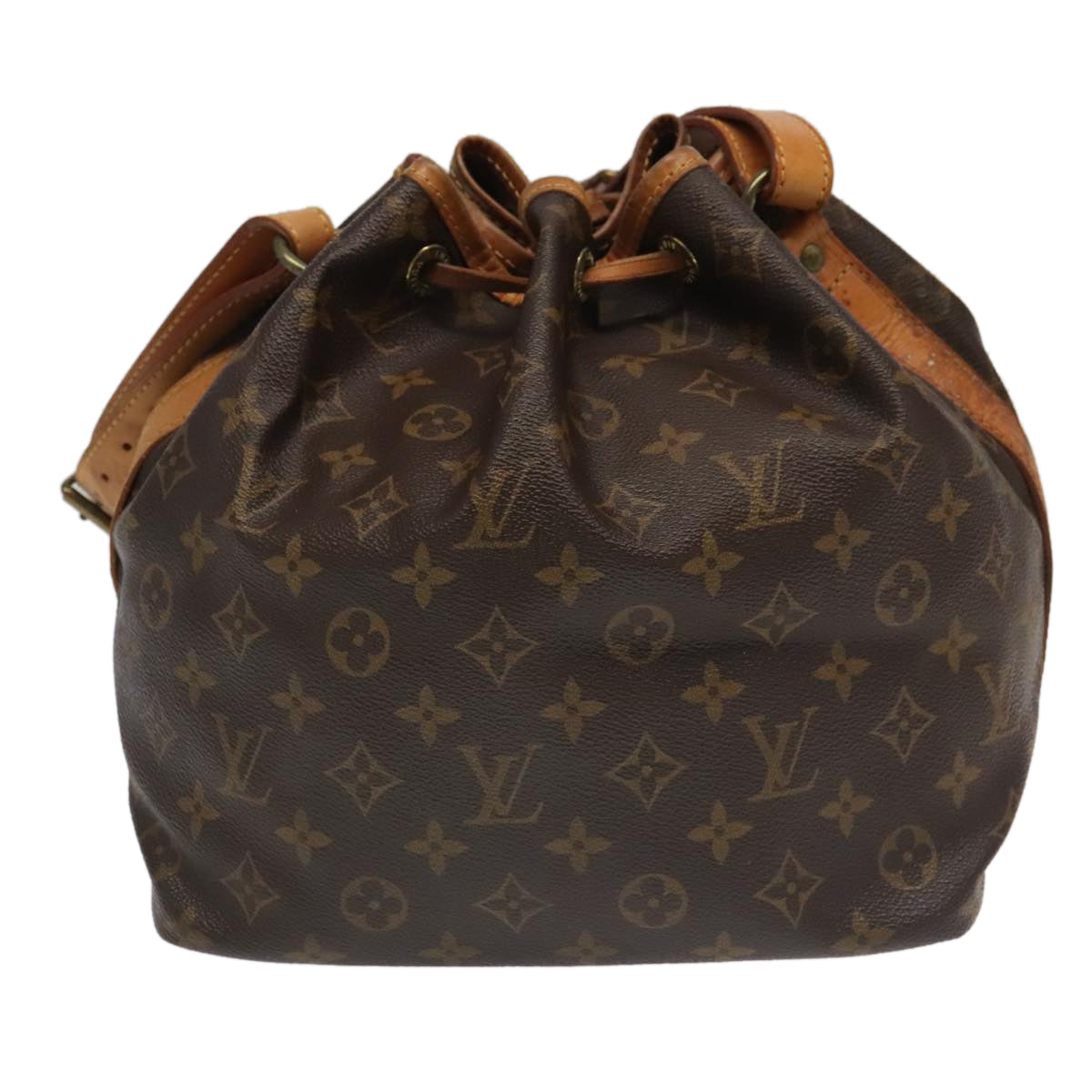 LOUIS VUITTON Monogram Petit Noe Shoulder Bag M42226 LV Auth 100019