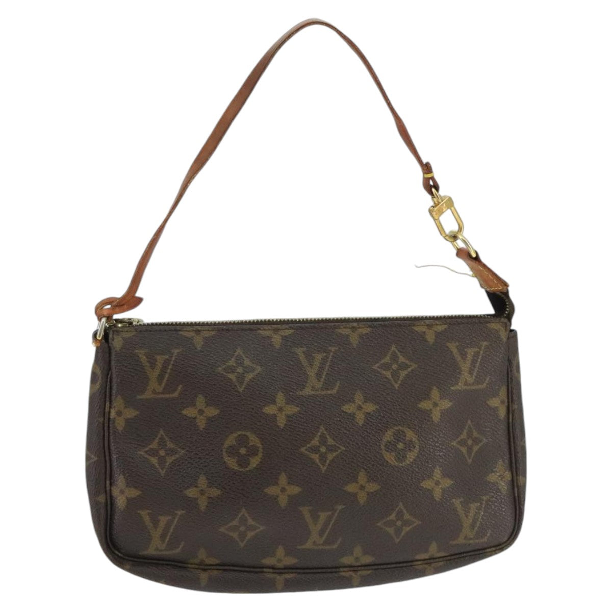 LOUIS VUITTON Monogram Pochette Accessoires Pouch M51980 LV Auth 100020