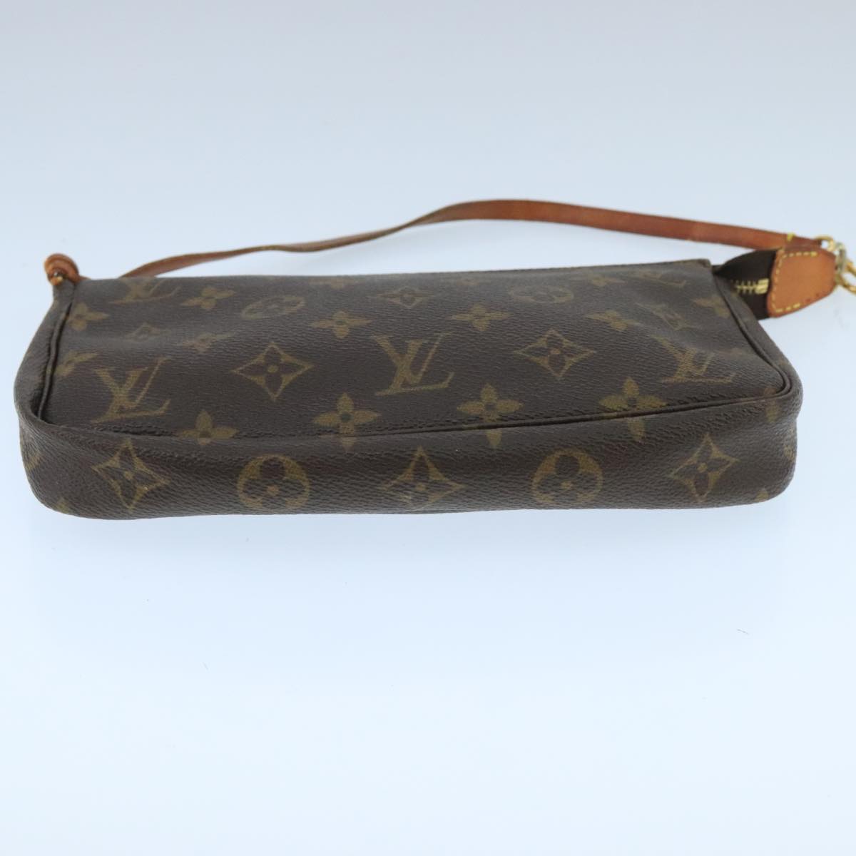 LOUIS VUITTON Monogram Pochette Accessoires Pouch M51980 LV Auth 100020