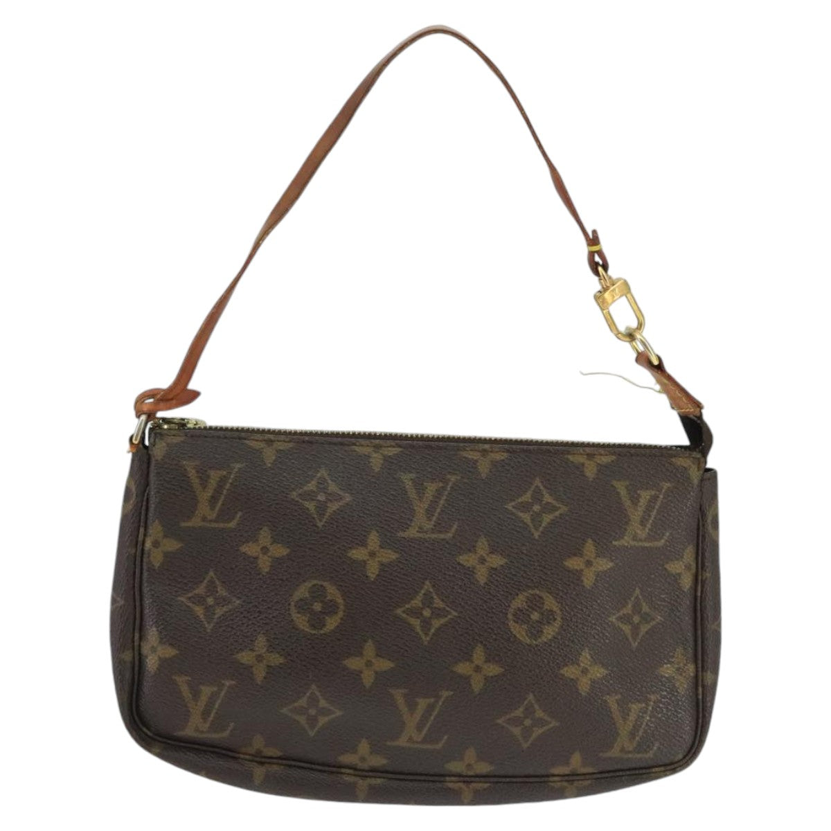 LOUIS VUITTON Monogram Pochette Accessoires Pouch M51980 LV Auth 100020