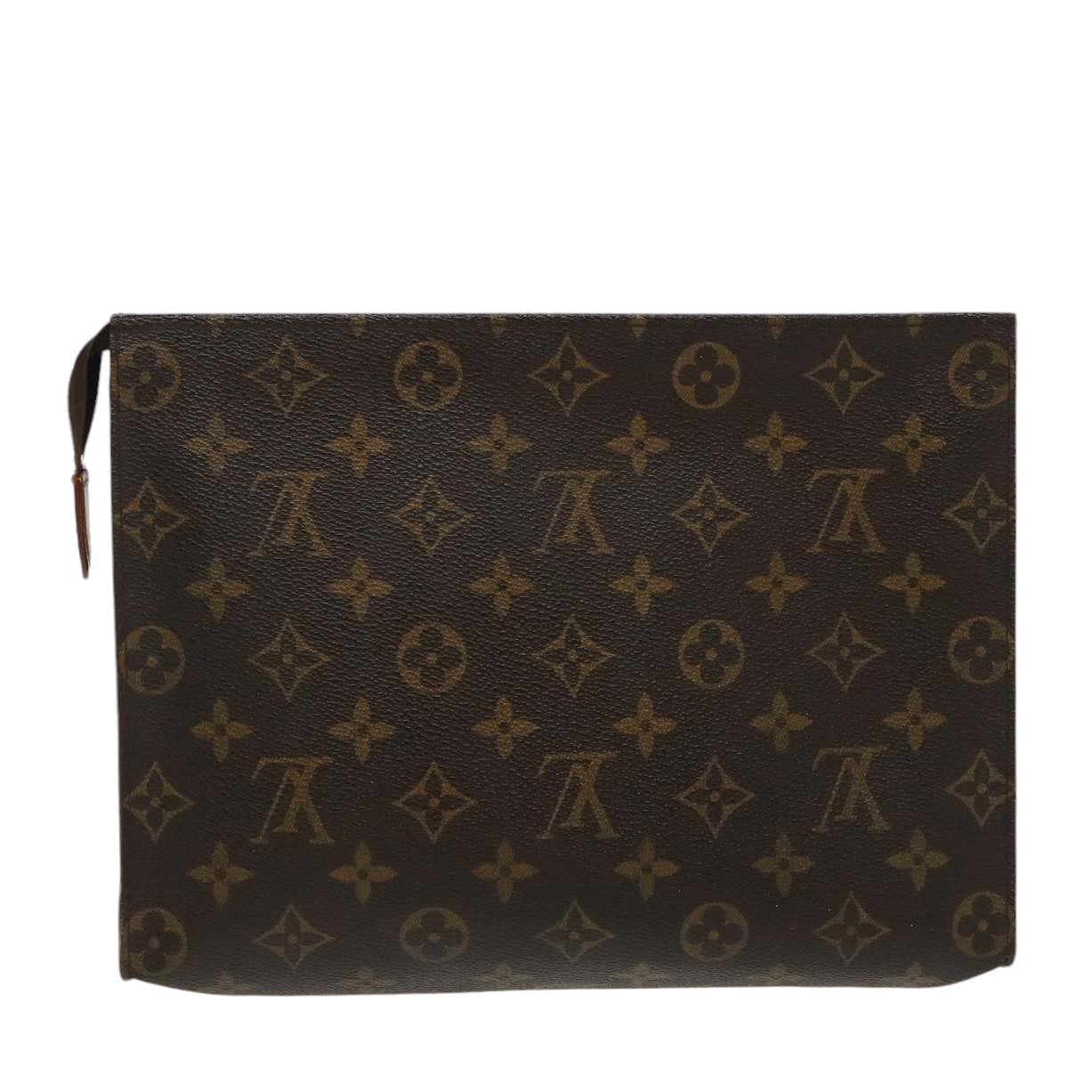 LOUIS VUITTON Monogram Poche Toilette 26 Pouch M47542 LV Auth 100027