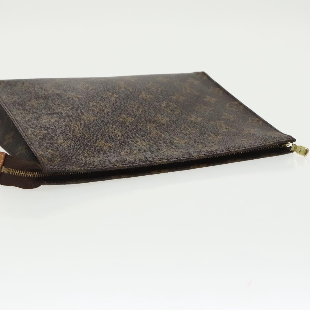 LOUIS VUITTON Monogram Poche Toilette 26 Pouch M47542 LV Auth 100027