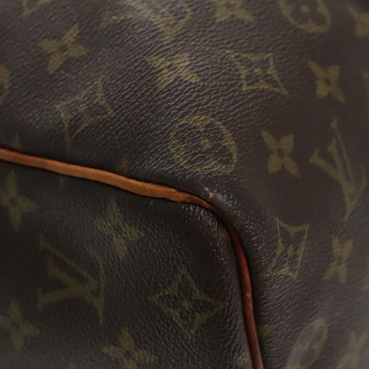 LOUIS VUITTON Monogram Keepall 50 Boston Bag M41426 LV Auth 100032