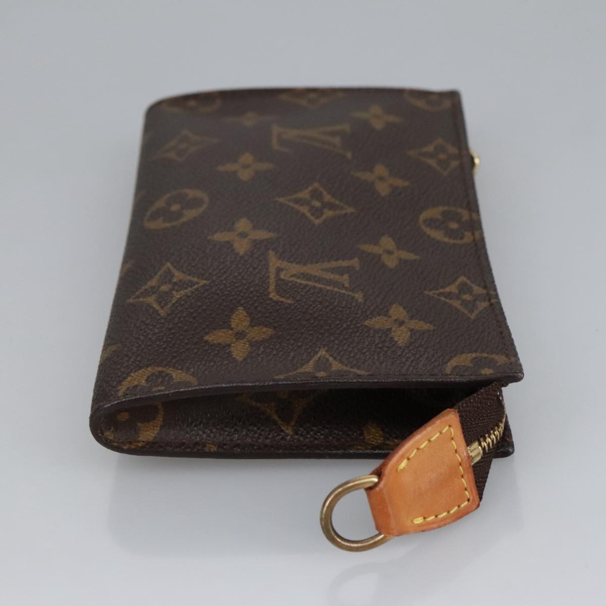 LOUIS VUITTON Monogram Bucket PM Accessory Pouch LV Auth 100039