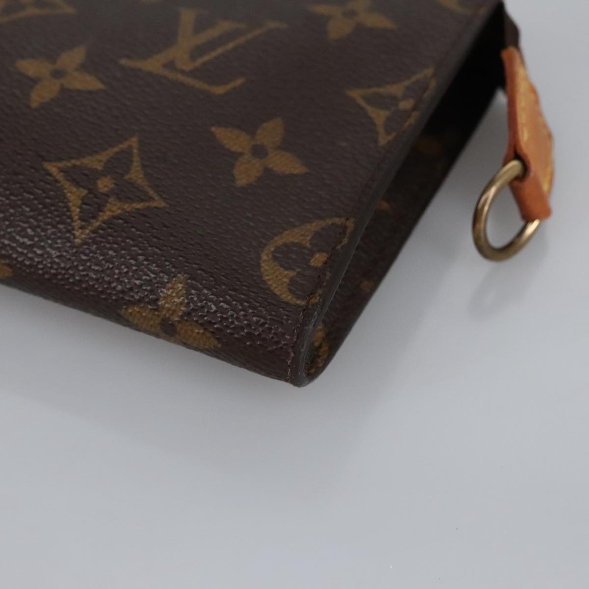 LOUIS VUITTON Monogram Bucket PM Accessory Pouch LV Auth 100039