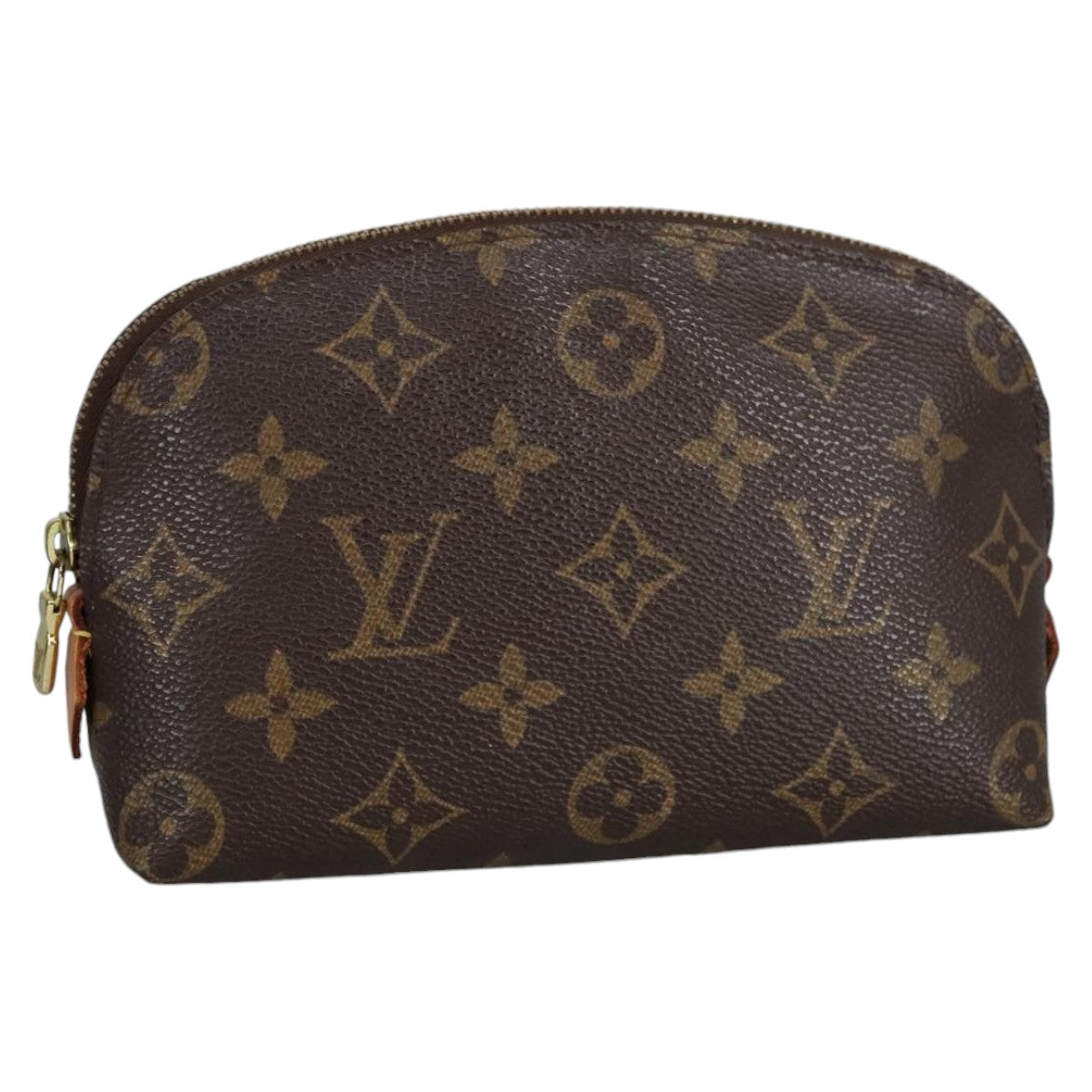 LOUIS VUITTON Monogram Pochette Cosmetic PM Cosmetic Pouch M47515 LV Auth 100044