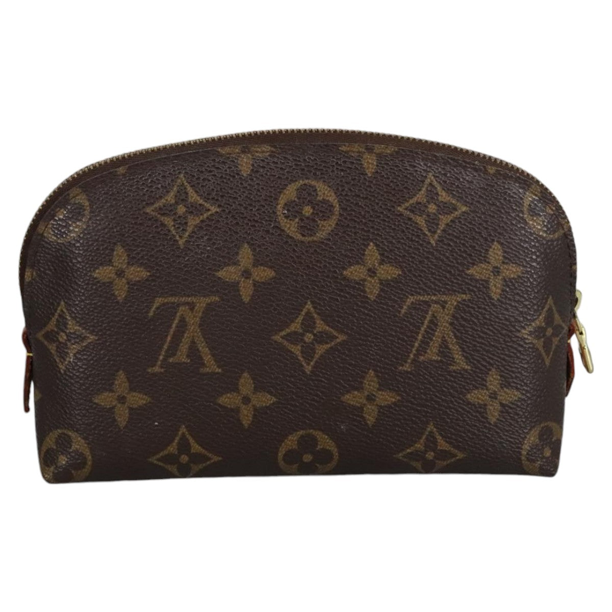 LOUIS VUITTON Monogram Pochette Cosmetic PM Cosmetic Pouch M47515 LV Auth 100044