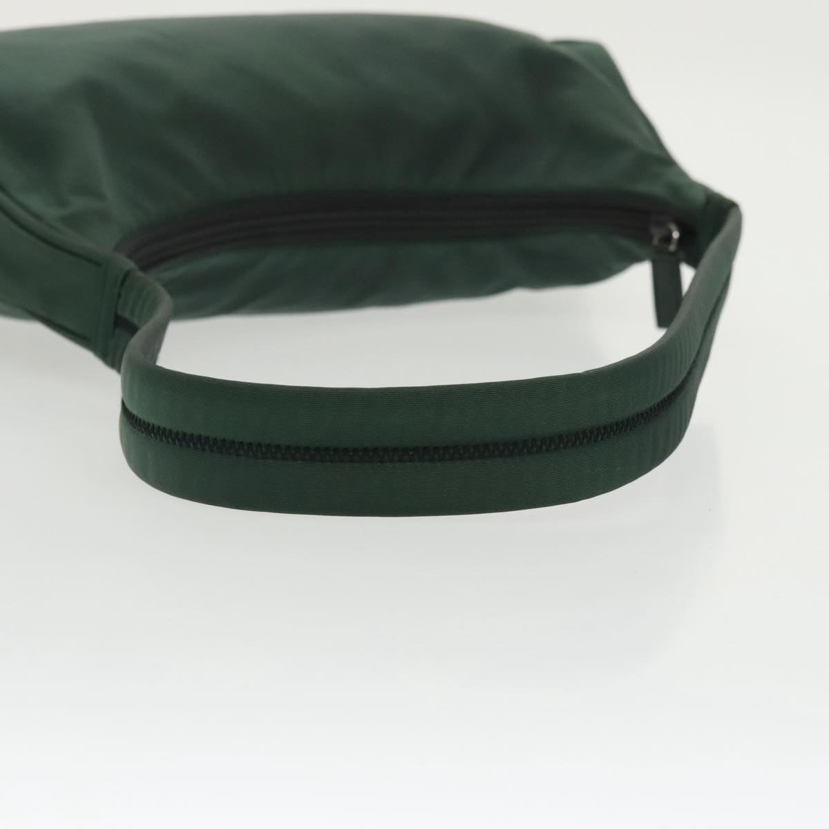 PRADA Shoulder Bag Nylon Green Auth 100069