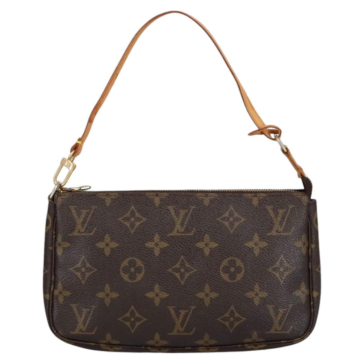 LOUIS VUITTON Monogram Pochette Accessoires Pouch M51980 LV Auth 100070