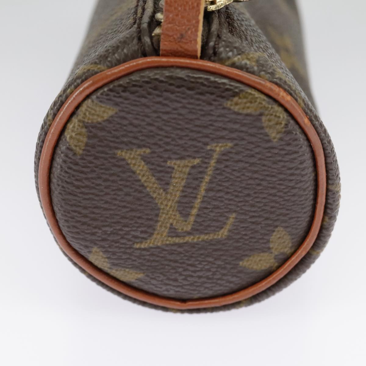 LOUIS VUITTON Monogram Papillon Pouch LV Auth 100072