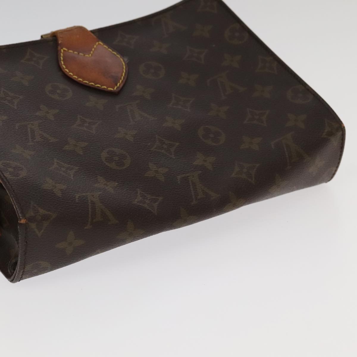 LOUIS VUITTON Monogram Cartouchiere MM Shoulder Bag M51253 LV Auth 100085