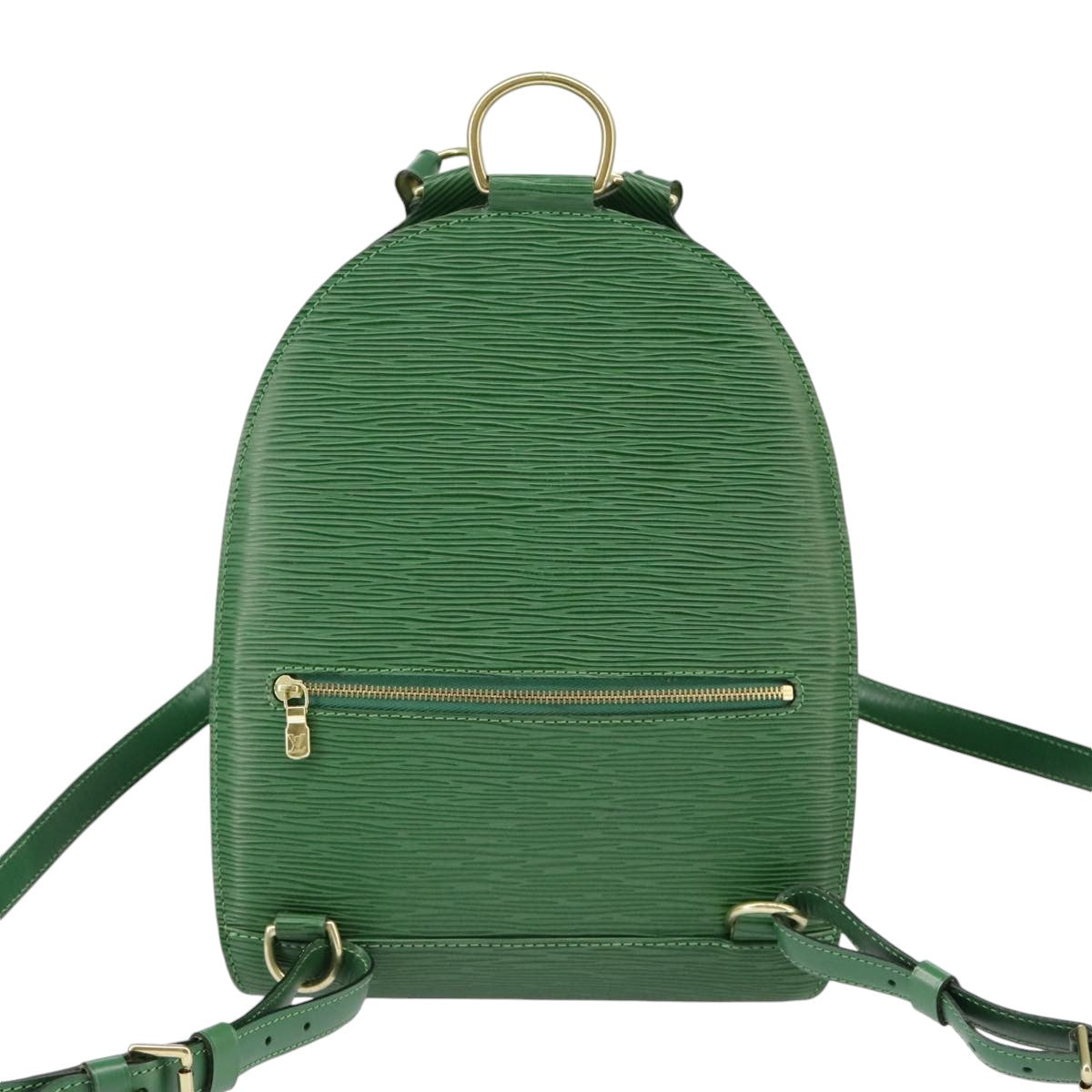 LOUIS VUITTON Epi Mabillon Backpack Green M52234 LV Auth 100179