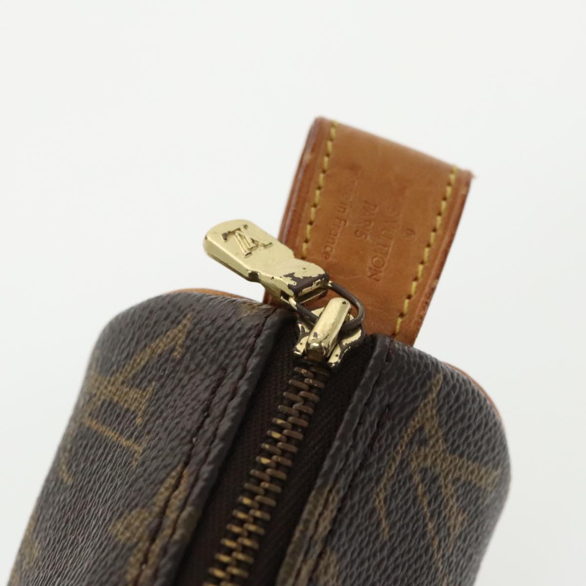 LOUIS VUITTON Monogram Trousse Rondo Pouch M47630 LV Auth 100199